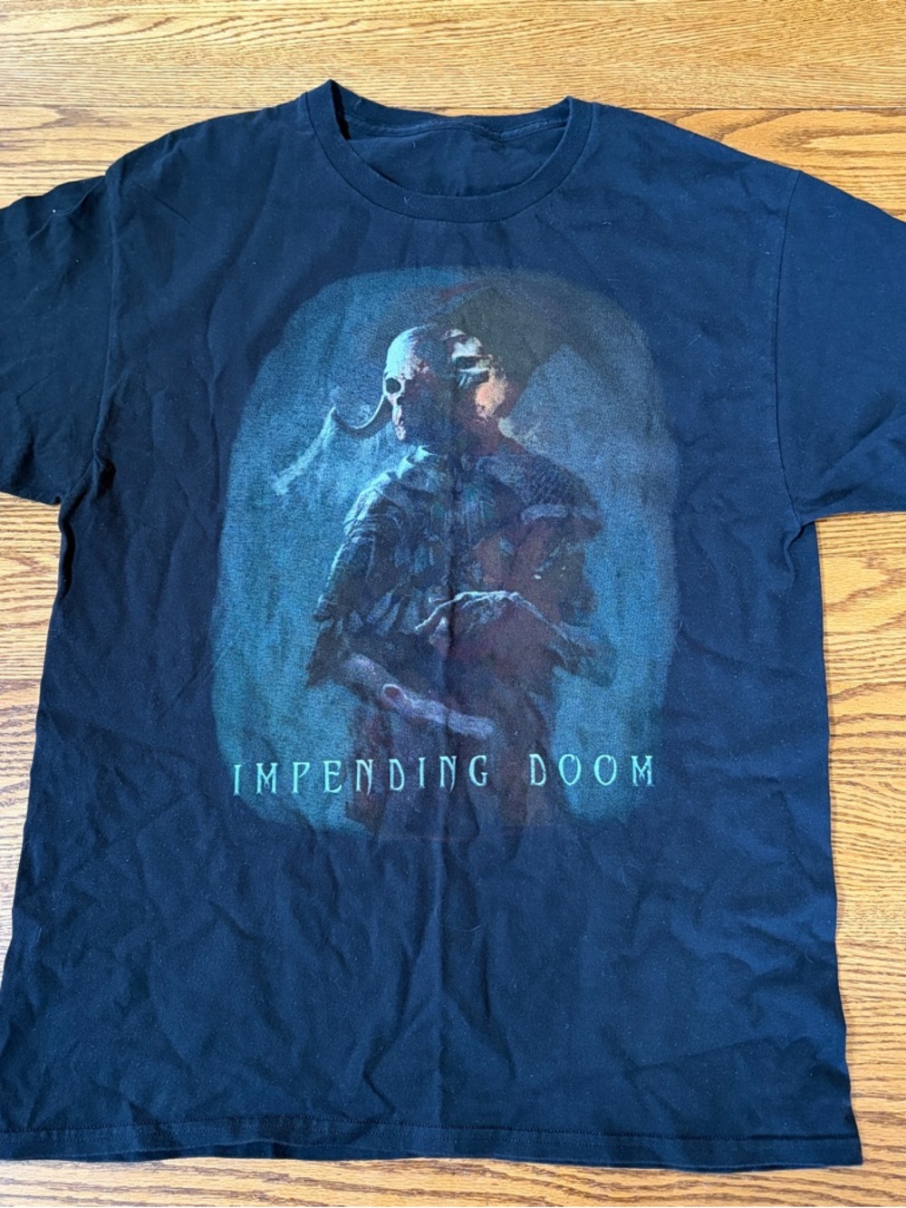 Impending Doom Hellbent Band Graphic Tee - Black